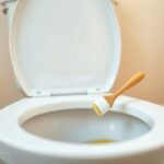 cómo quitar manchas amarillas del inodoro