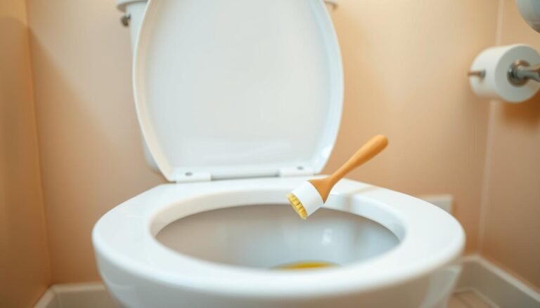 cómo quitar manchas amarillas del inodoro